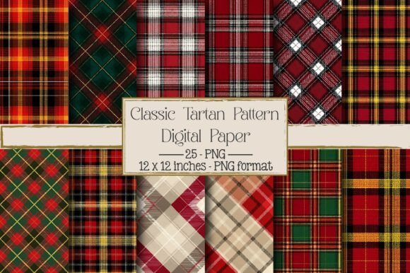 Classic Tartan Pattern in Vector: A Timeless Design for Modern Creativity