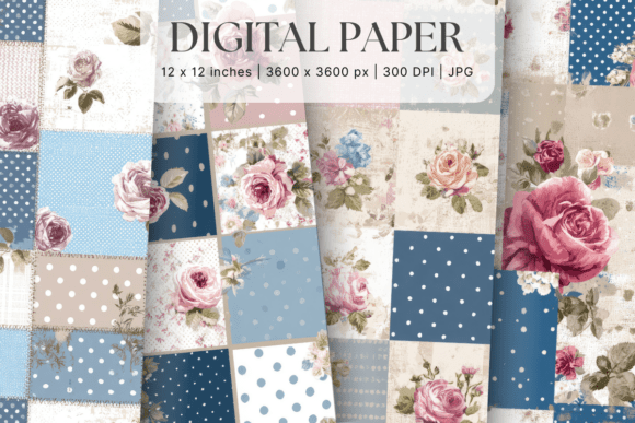 Cottagecore Flower Pattern Background: A Digital Design Essential