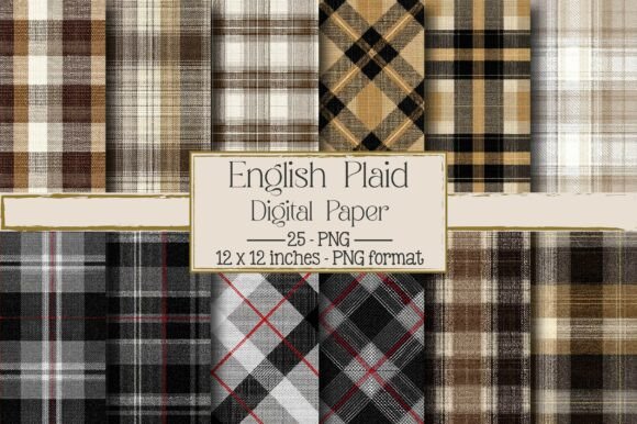 English Plaid Pattern Collection