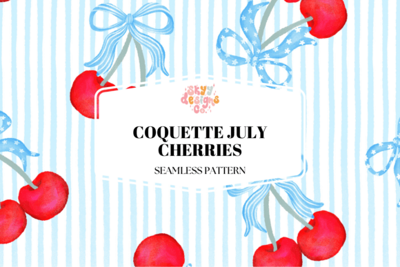Summer Tropical Fruit Pattern